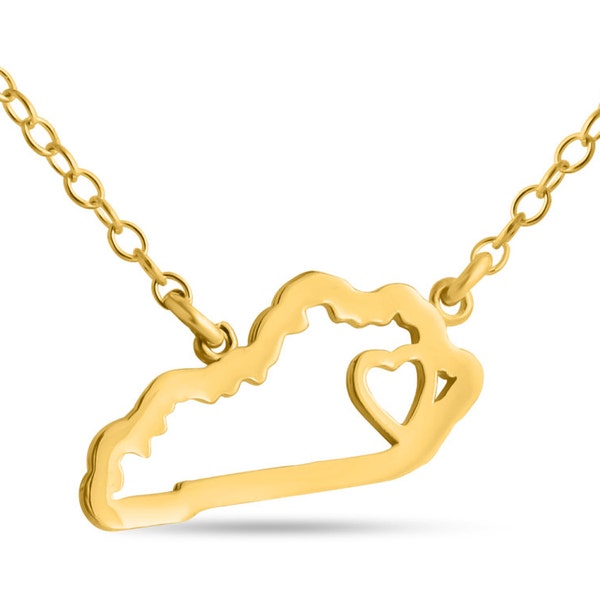 Kentucky Necklace Etsy