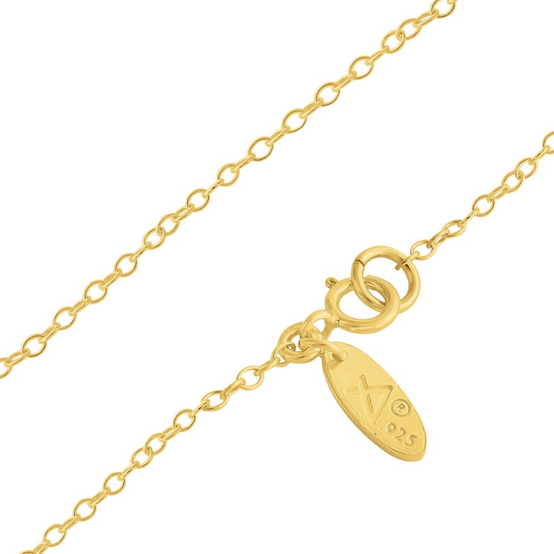 Initial Letter O with Heart Charm Pendant Jump Ring Necklace #14K Gold Plated over 925 Sterling Silver #Azaggi N0835G/_O/_SW