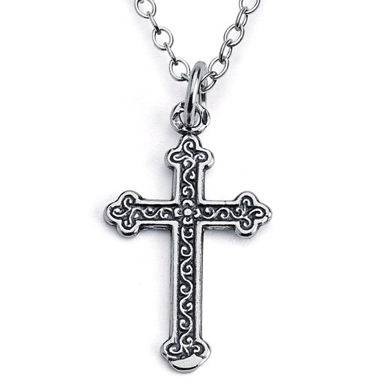 Three Budded Cross Symbol of Holy Trinity Christian Religious