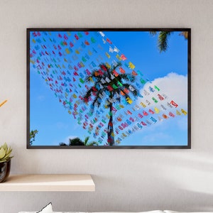 Valladolid Mexico Papel Picado Photography Wall Art 20x30&quot;