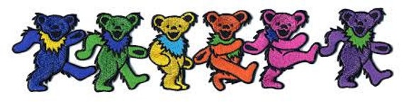 Grateful Dead Dancing Bear Hoodie Costume - MADE TO ORDER - Etsy