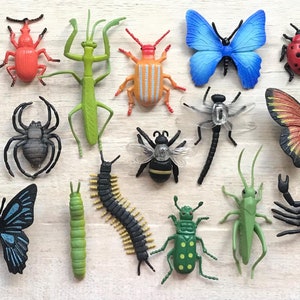 Bug Insect Hair Clip Fly Bee Beetle Spider Scorpion Creepy Crawly Fun Halloween Goth Costume Birthday Party Favor Nature Lover Garden Kawaii