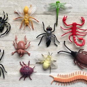Insect Hair Clip Bug Fly Bee Beetle Spider Scorpion Creepy Crawly Fun Halloween Goth Costume Birthday Party Nature Lover Garden Entomologist