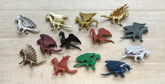 Dragon Hair Clips Fun Whimsical Fantasy Fairytale Halloween Costume Birthday Party Favors Goth Mythology Folklore Mythical Creatures Cosplay