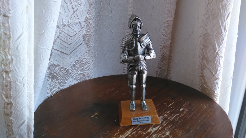 Ritter Figur Jahrgang Ritter Metall Statue Mittelalterliche K