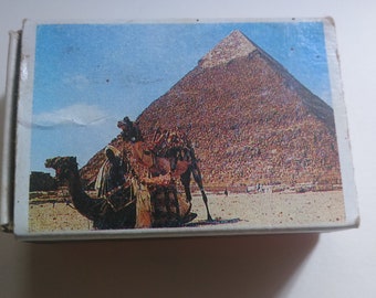 Vintage old Egyptian match box New 