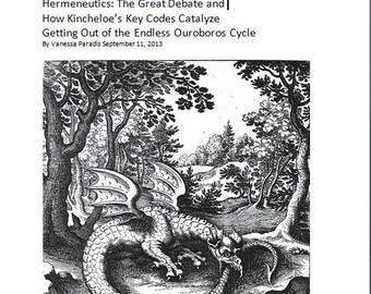 How to Get Out of the Ouroboros Cycle of Endless Debate/Argument. Hermes, Hermeneutics, Decoding. As Above So Below. Instant Download eBook