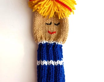 Sovereign Maker Edition — "She's a Lady" Headcover | Knitting Pattern (Digital Download)