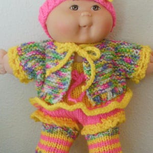 Playday Edition — Jeden Tag Garderobe | 12-14" Puppenstrickmuster, Anleitung (Digitaler Download)