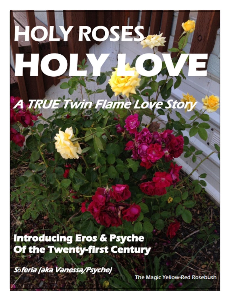 HOLY ROSES Holy Love: A True Twin Flame Love Story Introducing Eros and Psyche of the Twenty-first Century, soul love divine union alchemy image 1