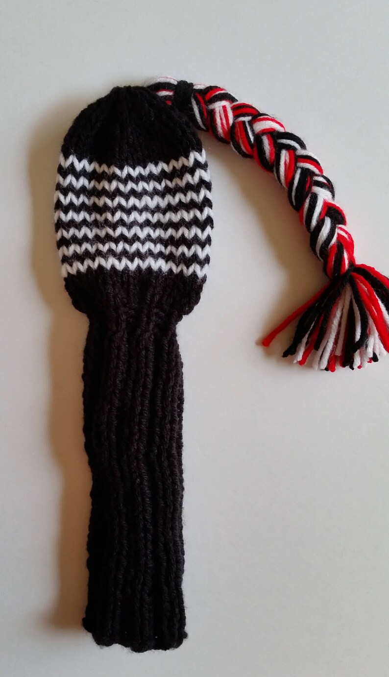 Great Gift Golf Club Headcovers SET of 4 Retro Hand Knit Etsy