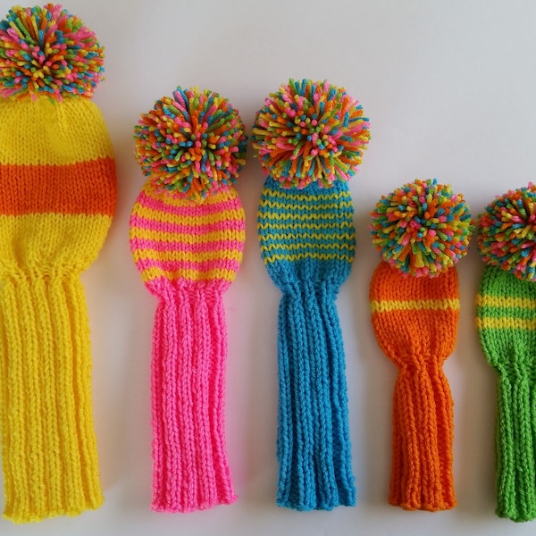 Sock Golf Head Covers Etsy