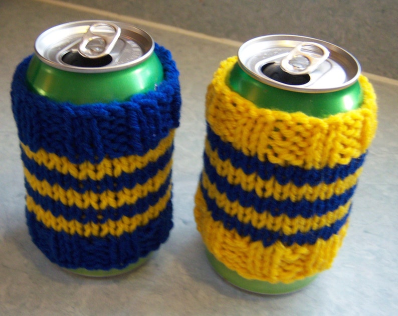 NEW PATTERN Pop Soda Beer Can Cozy Cozies Insulators in Sports Etsy