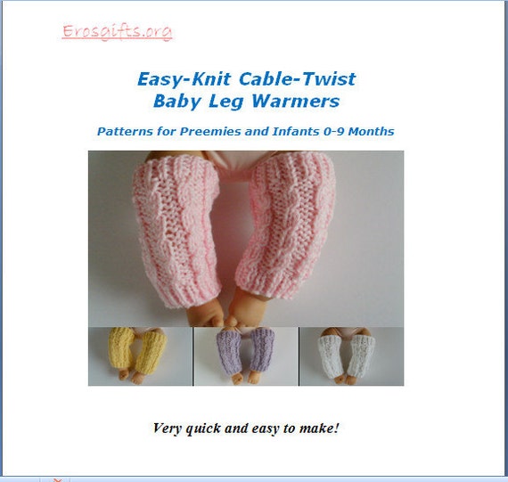 Adorable PREEMIE and 04 month Infant Leg Warmers also for Etsy