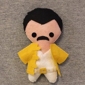 Freddie Merkur Filz Sammelfigur