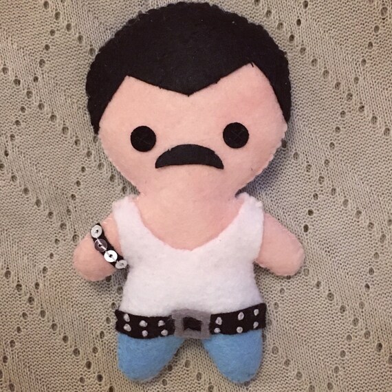 freddie mercury plush toy