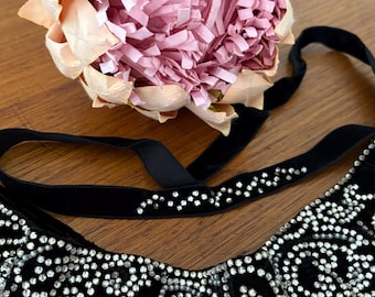Diamanté Embellished Sash