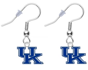 Boucles d'oreilles logo Université du Kentucky