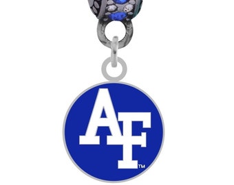 AIR FORCE LOGO Charm Compatible With Pandora Style Bracelets