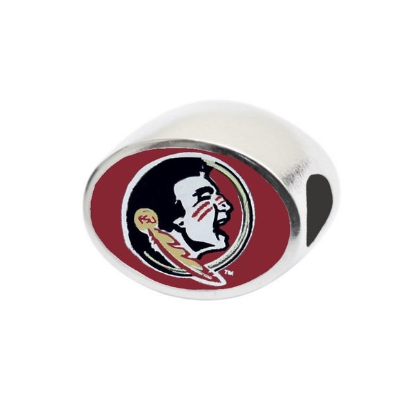 FLORIDA STATE Bead Compatible with Pandora Style Bracelets