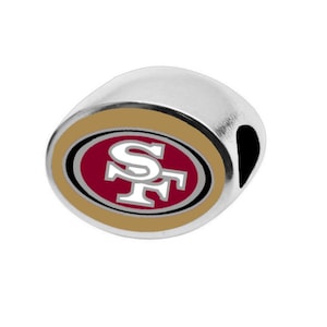SAN FRANCISCO 49ERS Bead Compatible with Pandora Style Bracelets