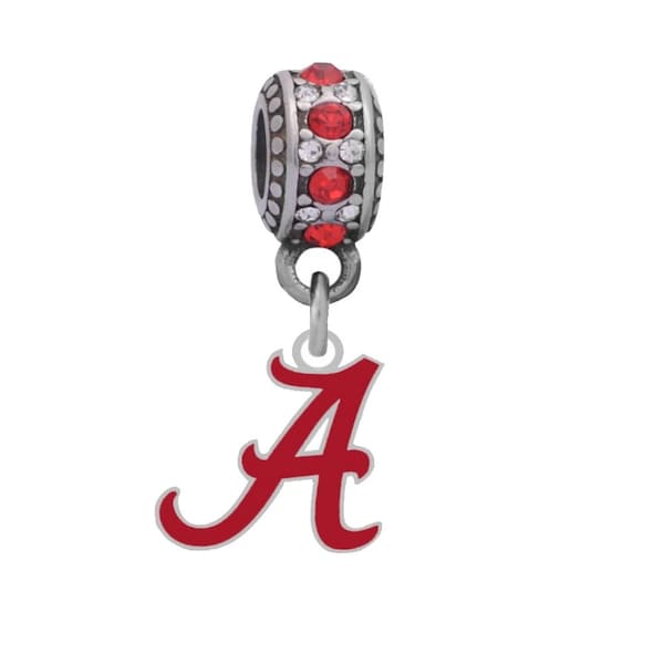 ALABAMA LOGO Charm Compatible With Pandora Style Bracelets