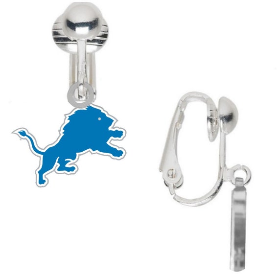 Detroit lions earrings best sale