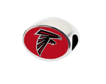 Koralik ATLANTA FALCONS kompatybilny z bransoletkami w stylu Pandora