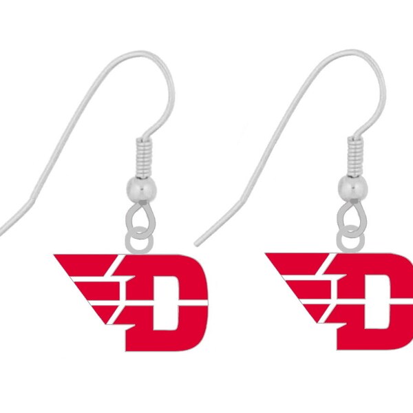 UNIVERSITY OF DAYTON Logo Earrings