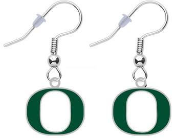 NWT Vintage Karl Lagerfeld Paris Green & White Enamel Floral Clip-On Earrings NWT - Karl Lagerfeld Paris Gold Tone Enamel Flower Logo Drop  main image 3