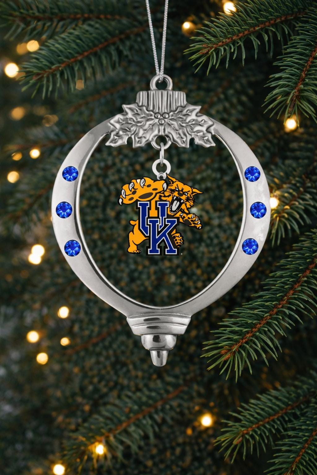 ケンタッキー大学 ワイルドキャット クリスマスオーナメント - Etsy 日本