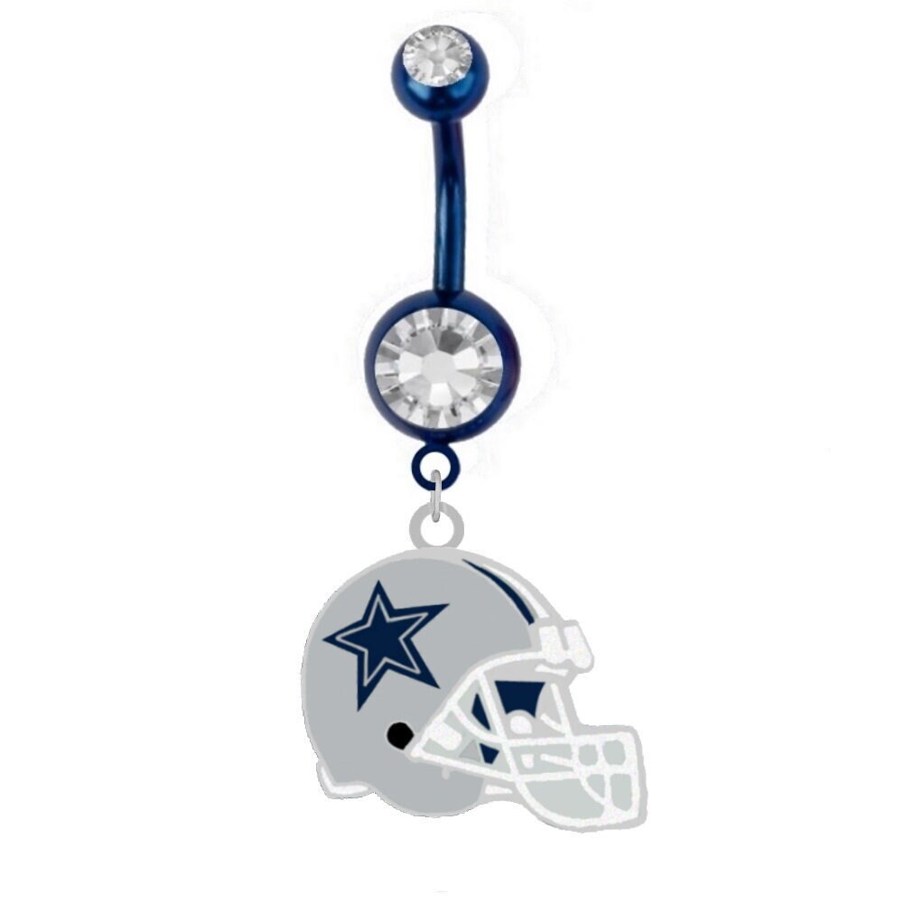 Dallas cowboys belly button cheap rings