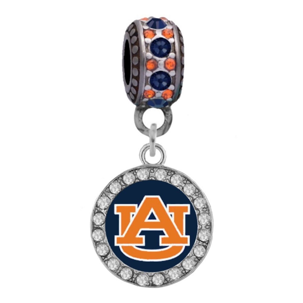 Auburn Tigers Necklace or Rear View Mirror Charm by joolrylane, $28.00