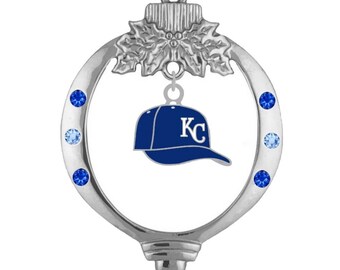 Kansas City Royals Cap Christmas Ornament