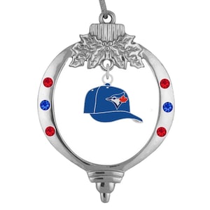BLUE JAYS CAP Christmas Ornament
