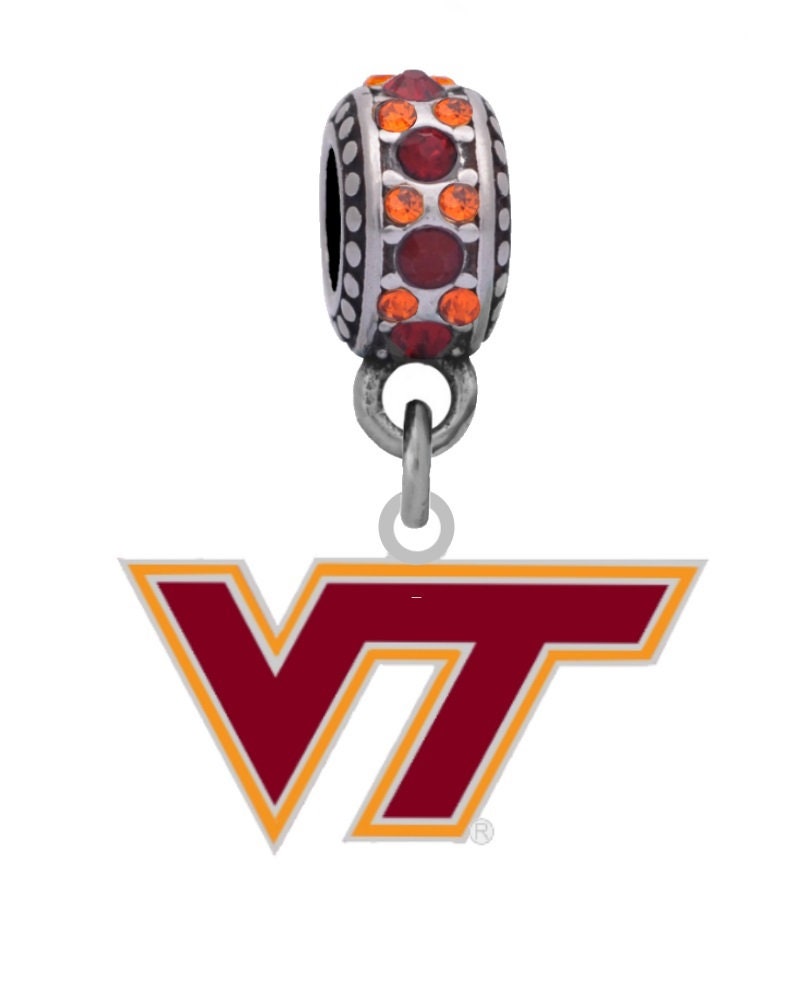 s VT Virginia Tech Hokies Team Logo Perler Bead Art, Football