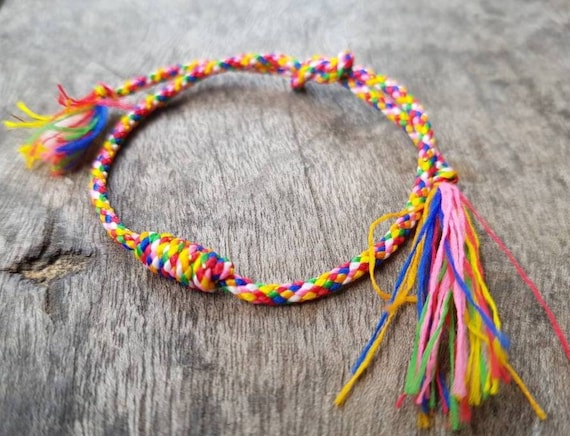 PATONG Thai Buddhist Monk Blessed Multicolor Cotton Nylon