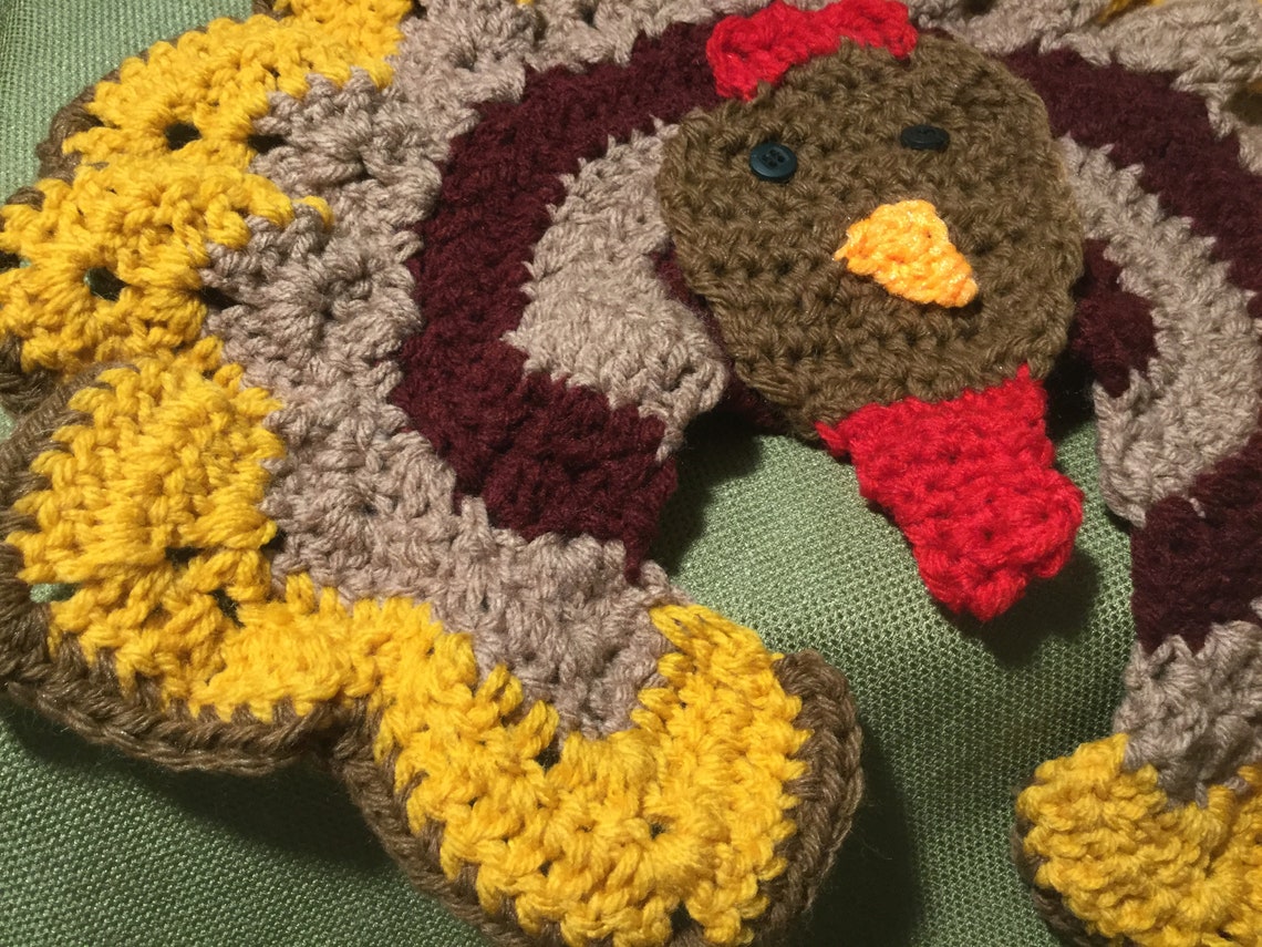 Thanksgiving placemat crochet