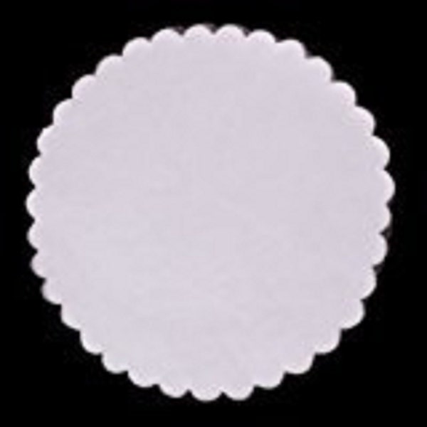 100 stuks witte organza tule cirkels 9" geschulpte partij bruiloft gunst wrap