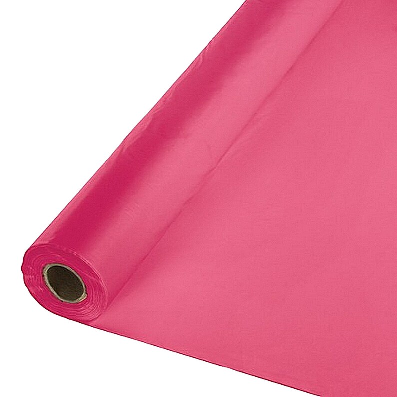 40 X 150 Ft Plastic Banquet Roll Table Cover 1.5 Mil Etsy