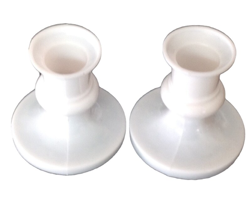 12 Round Bottom Plastic Acrylic Candle Holders for Taper Etsy UK
