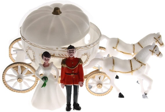 Cinderella Coach Wedding Carriage Favor Cake Top Plastic - Etsy