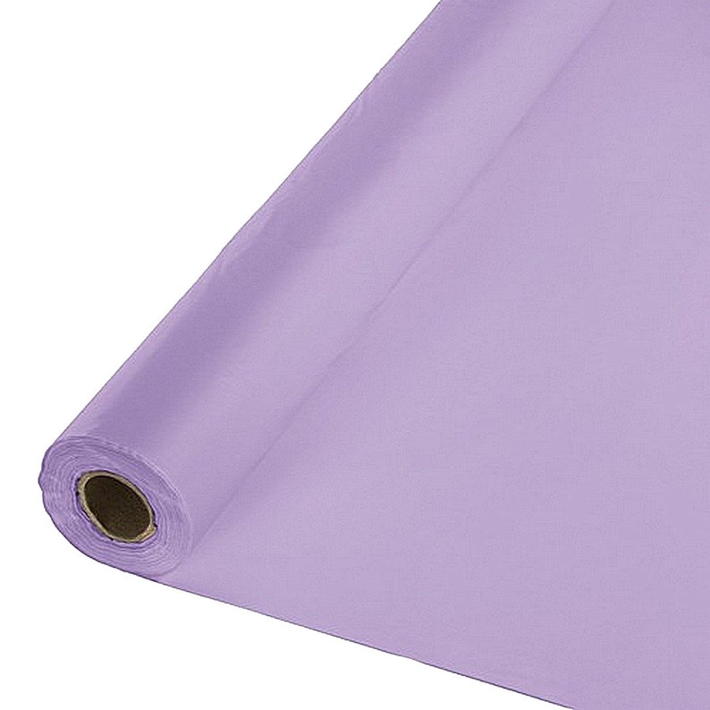 40 X 150 Ft Plastic Banquet Roll Table Cover 1.5 Mil Etsy