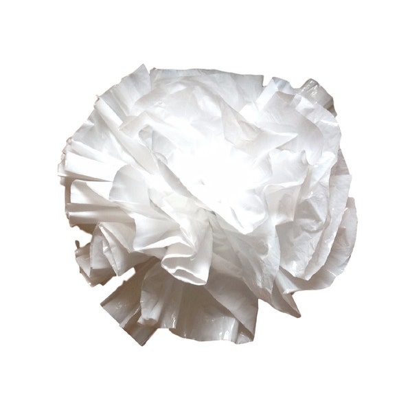 Décoration de mariage en limousine pour 25 voitures, pompons en plastique, fleurs de 10 cm (4 po.)