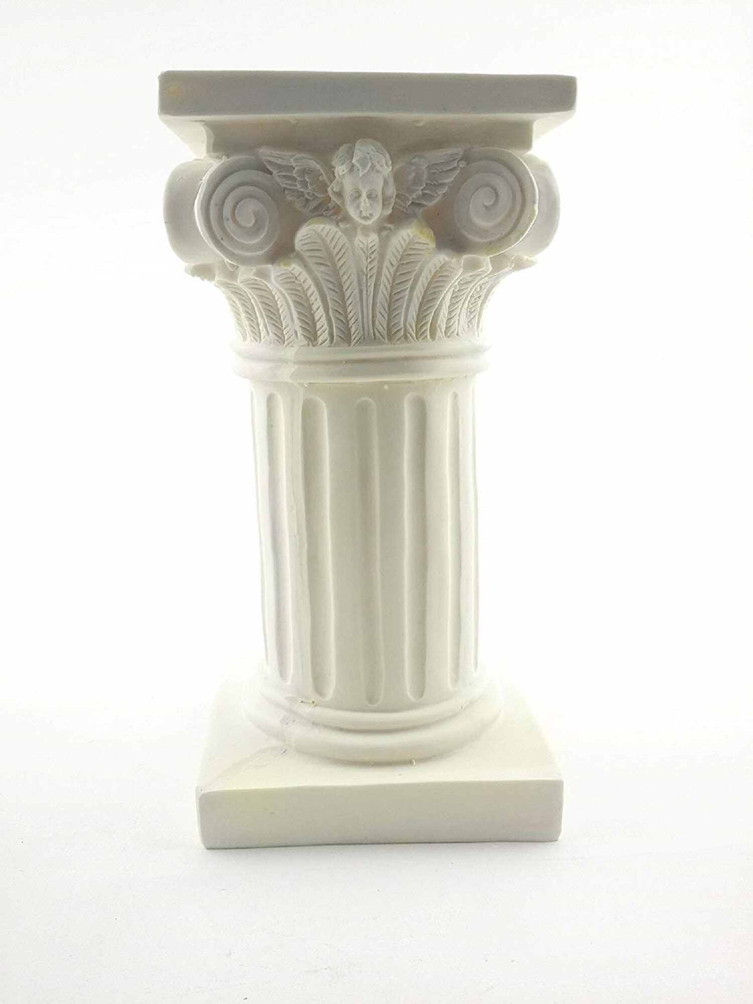 8 Inch Tall Poly Resin PILLAR White Pedestal Stand 3.5 X Etsy UK