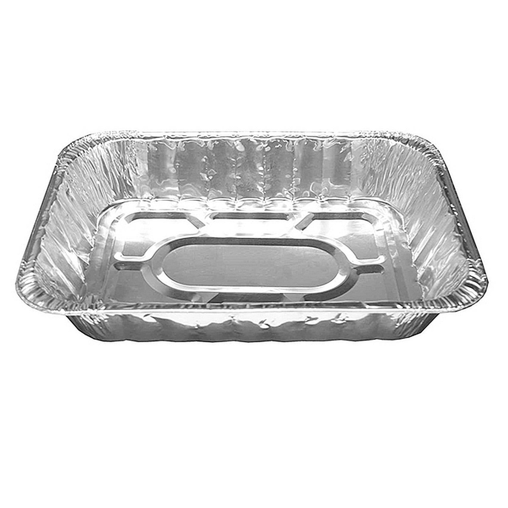 2 lb. Red Holiday Christmas Snowman Aluminum Foil Standard Loaf / Bread  Baking Pans with Clear Dome Lids (Pack of 12 Sets) 