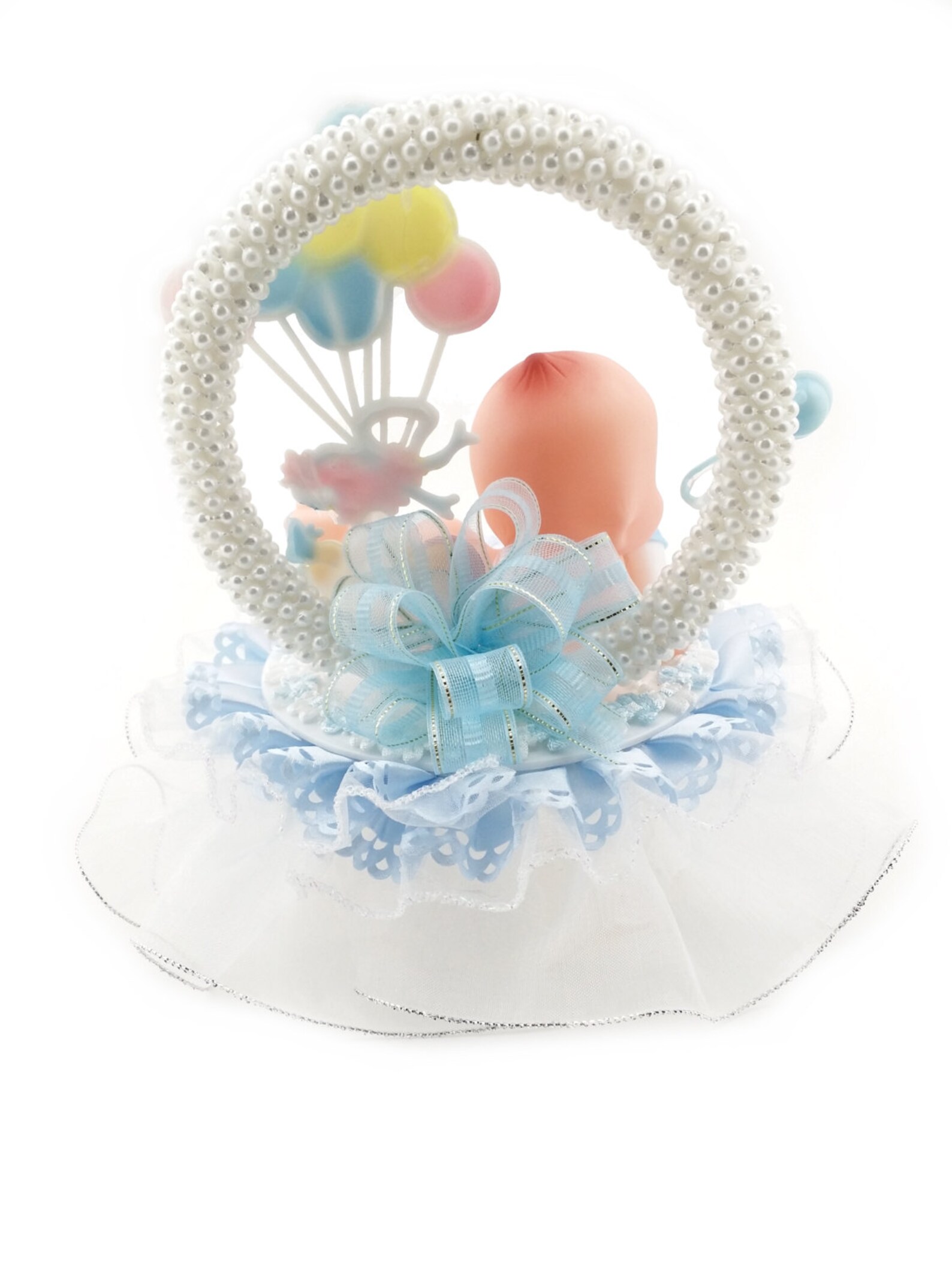 Large Kewpie Doll Baby Shower Birthday Cake Top Etsy