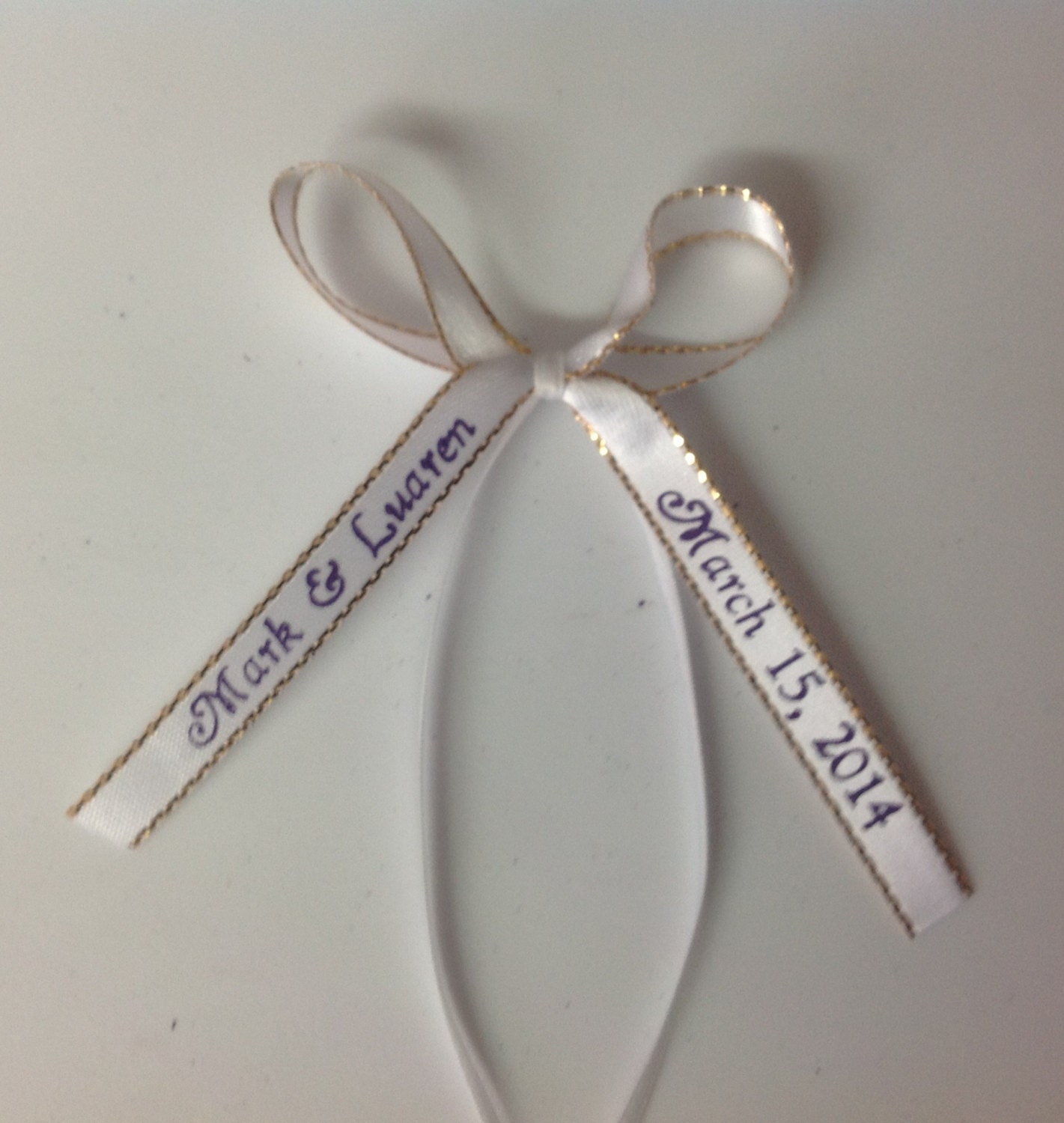 Personalized Ribbons for Wedding Bridal Shower Baby Shower