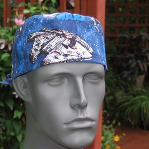 Star Wars scrub caps in Fighter Print print