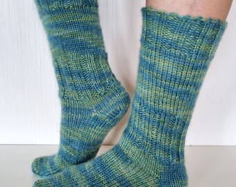 Wool Socks. Hand Knitted Socks. Men Wool Socks. Women Wool Socks.